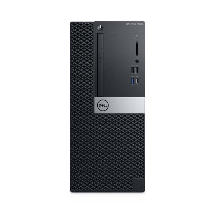 DELL OptiPlex 5070 Intel® Core™ i5 8 GB DDR4-SDRAM 1 TB HDD Windows 10 Home Mini Tower PC Black