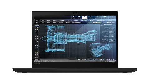 Image du produit Lenovo ThinkPad P43s Intel® Core™ i7 i7-8565U Mobile workstation 35.6 cm (14